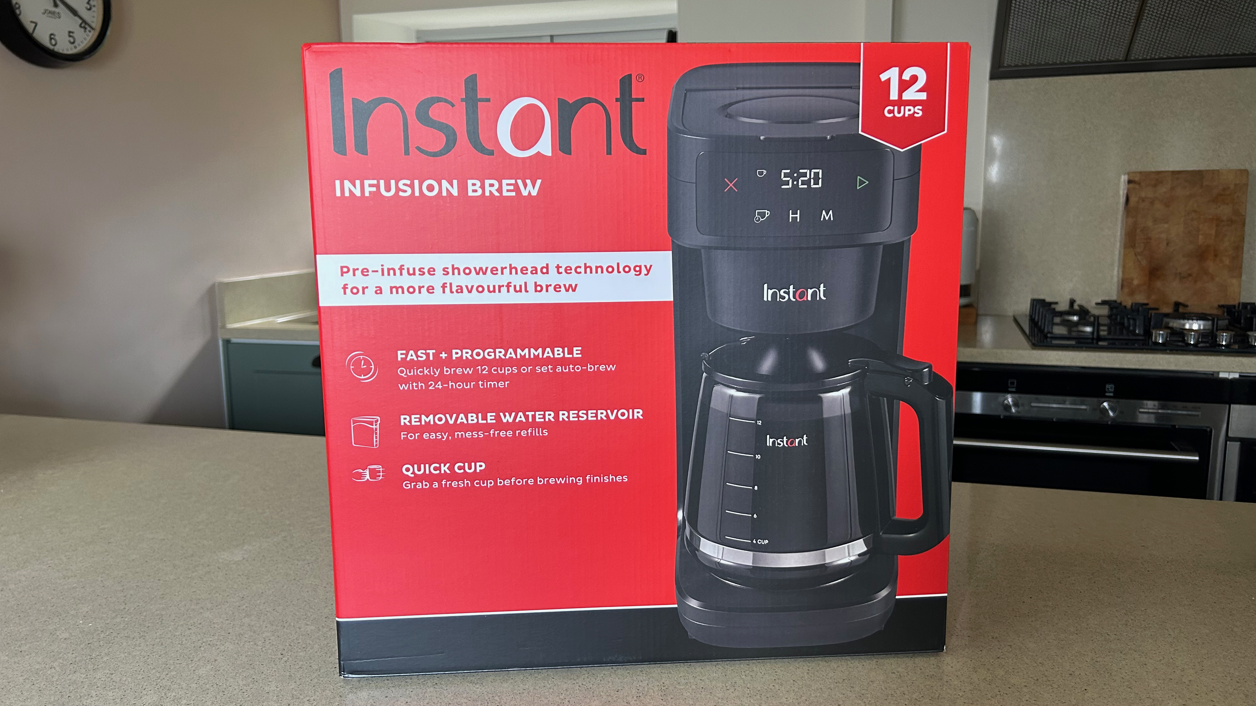 Instant Infusion Brew coffee maker box