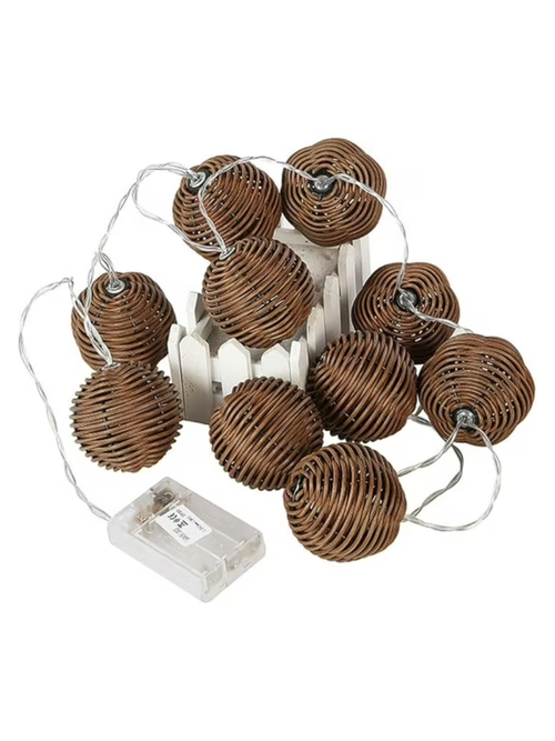 Decorative Lantern Rattan String Lights