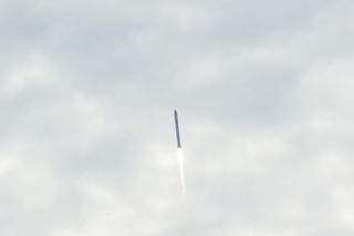 SpaceX's Falcon 9 Flies Up to the Clouds