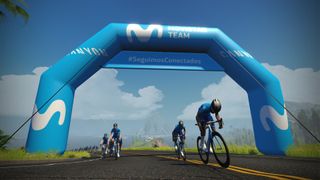 Movistar Team Challenge Zwift