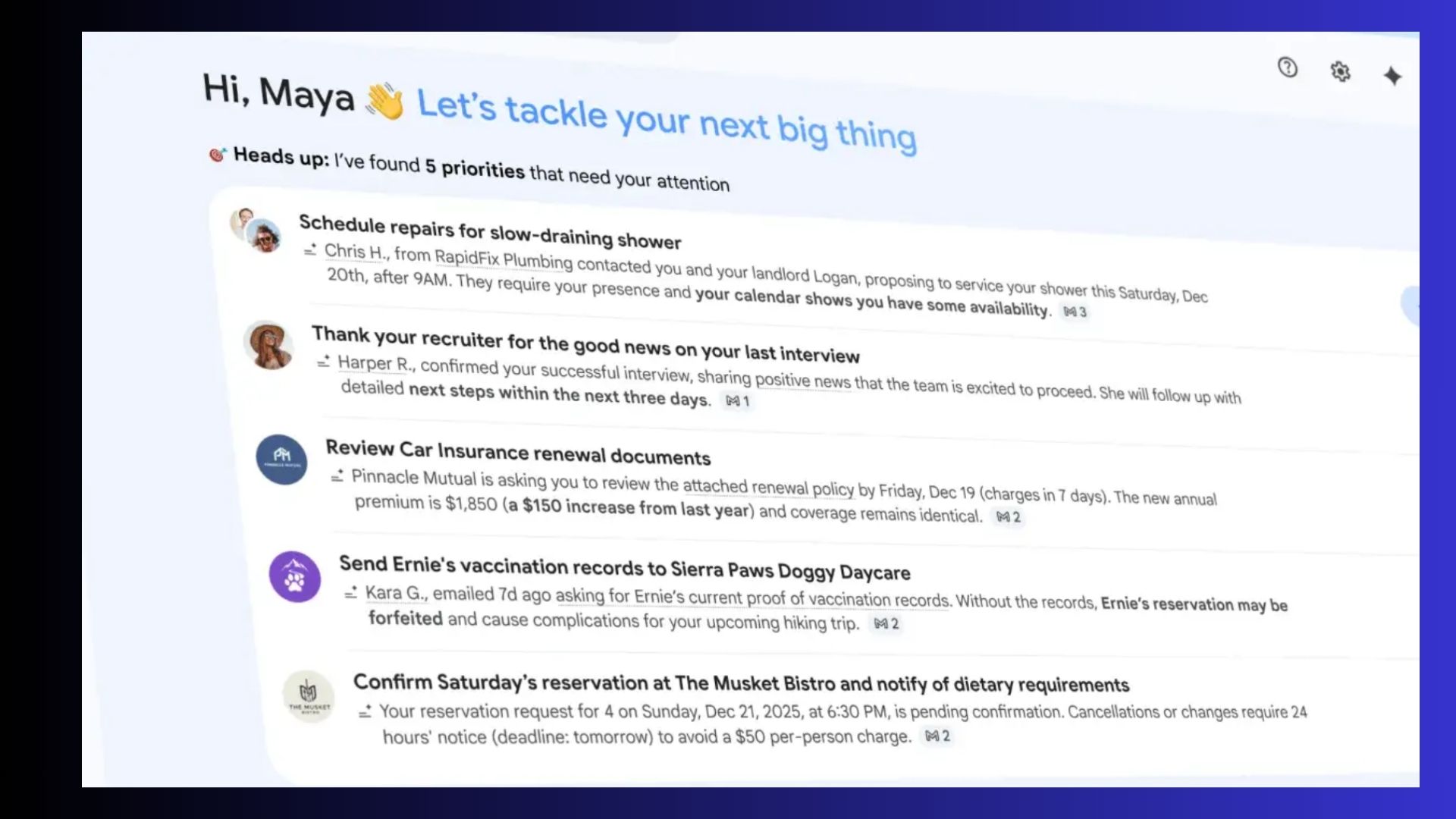 AI Inbox for Gmail