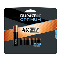 Duracell Optimum AAA batteries: £24.79now £15.39 at Amazon