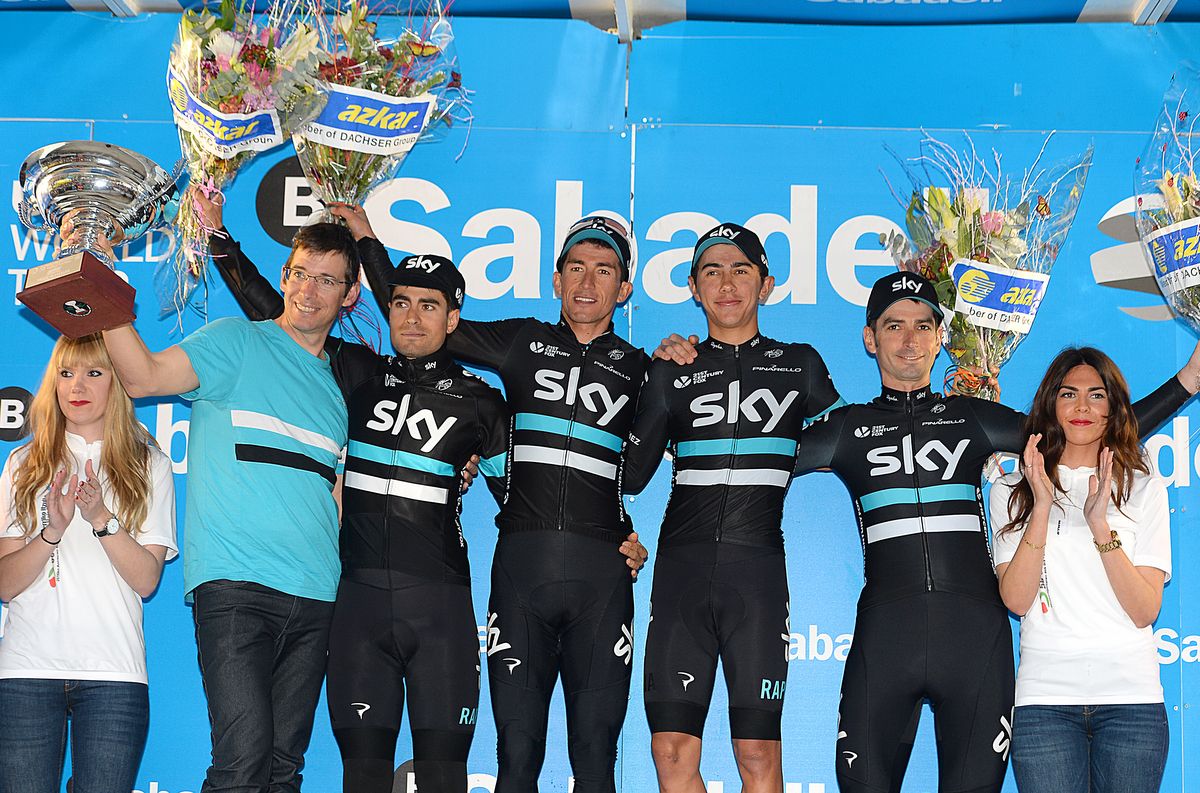 Team Sky won the team classification