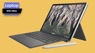 HP Chromebook X2 with stylus pen