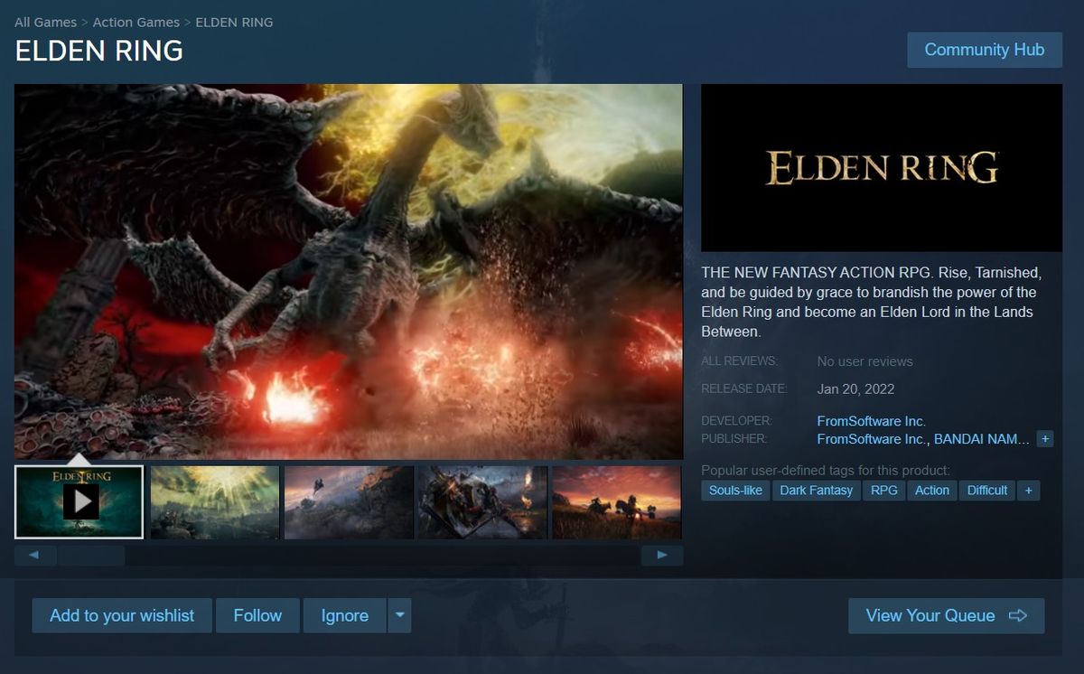 Elden Ring is officially one of the best reviewed games ever