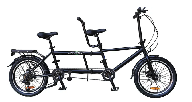 Ecosmo Folding City tandem bike