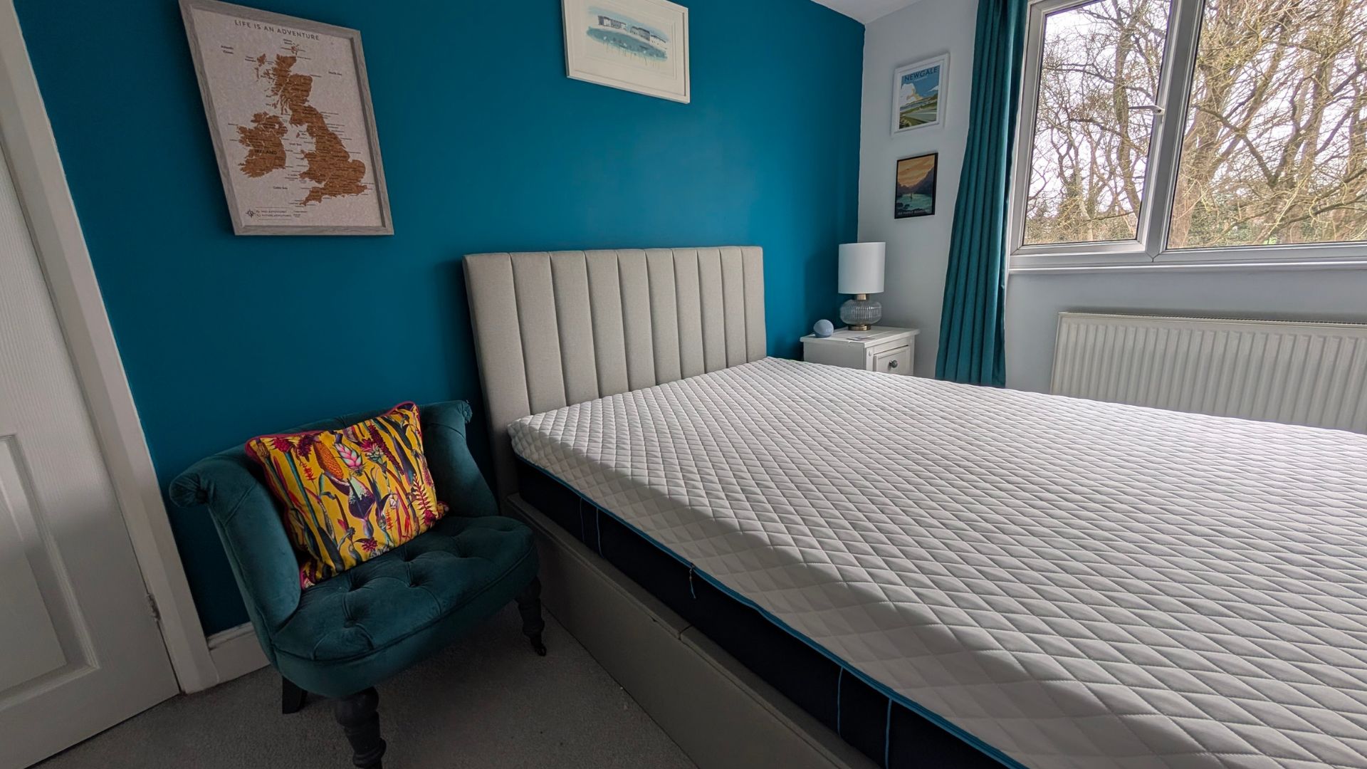 Testing the Simba Hybrid Pro in Liz's room