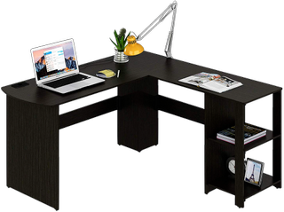 SHW L Shaped Home Office Desk