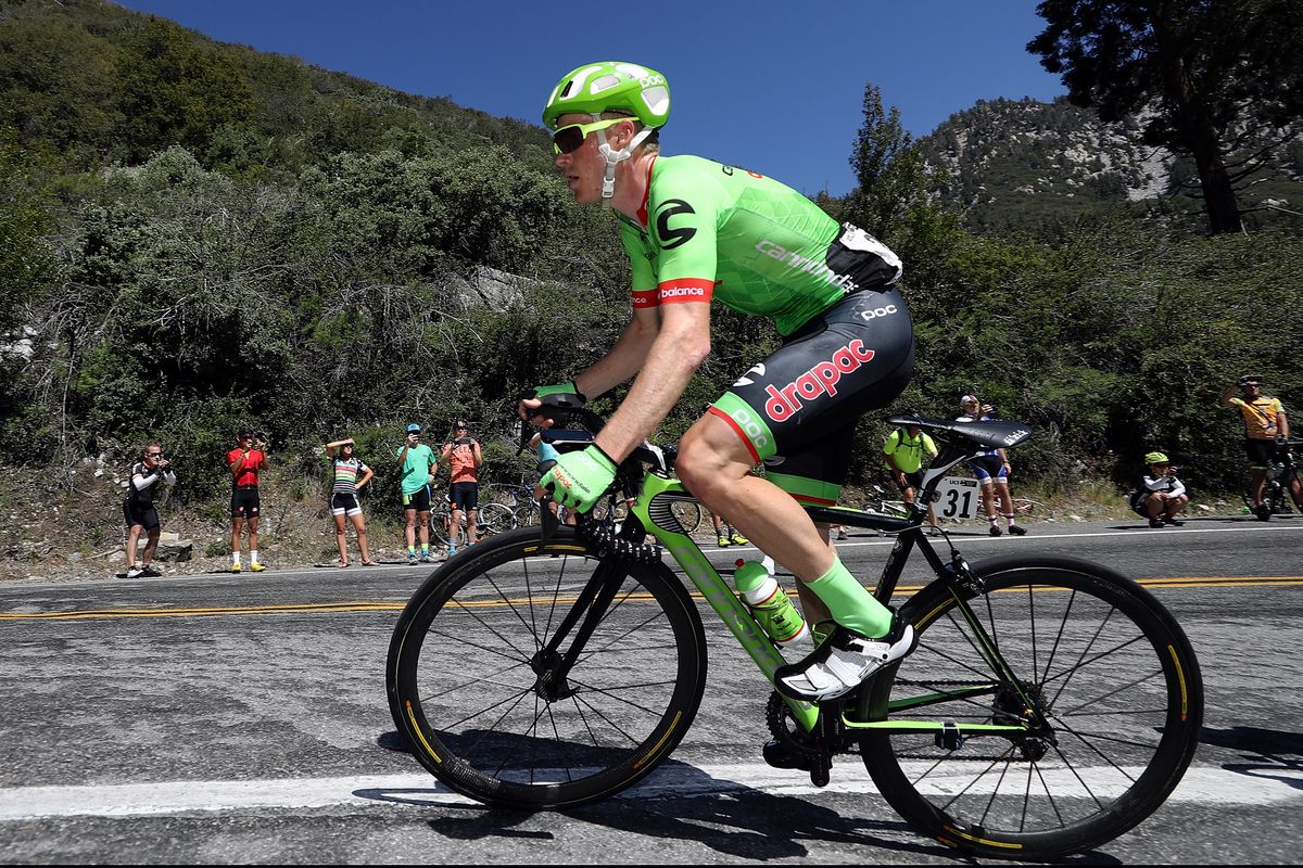Andrew Talansky (Cannondale-Drapac) climbing