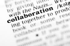 Collaboration entry in dictionary