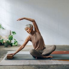 How to stay fit in your 60s: A woman working out