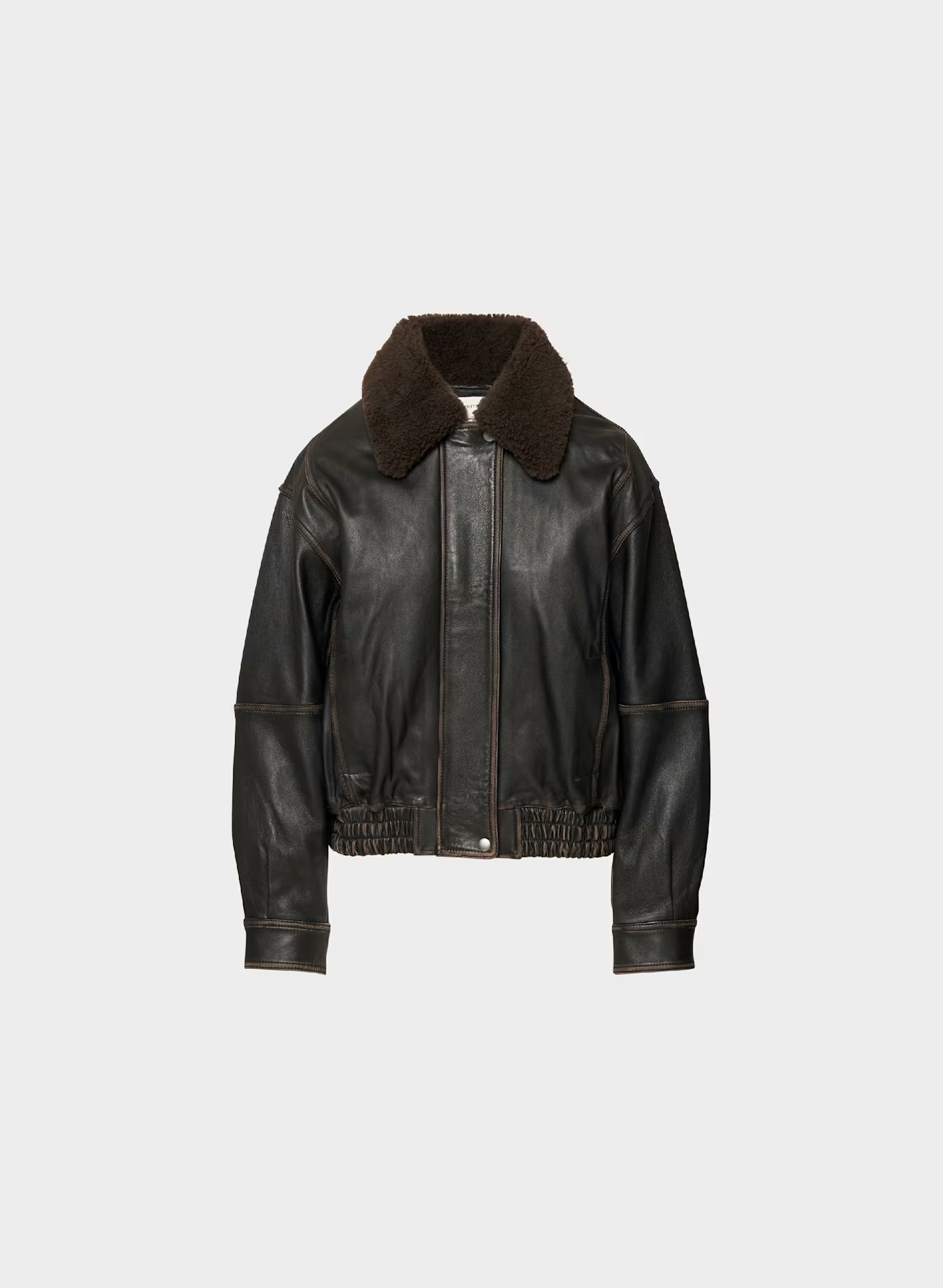 Aritzia, Elliott Aviator Jacket - Leather