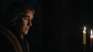 Thomas Cromwell (played by the peerless Mark Rylance) contemplates his fate in the Tower of London