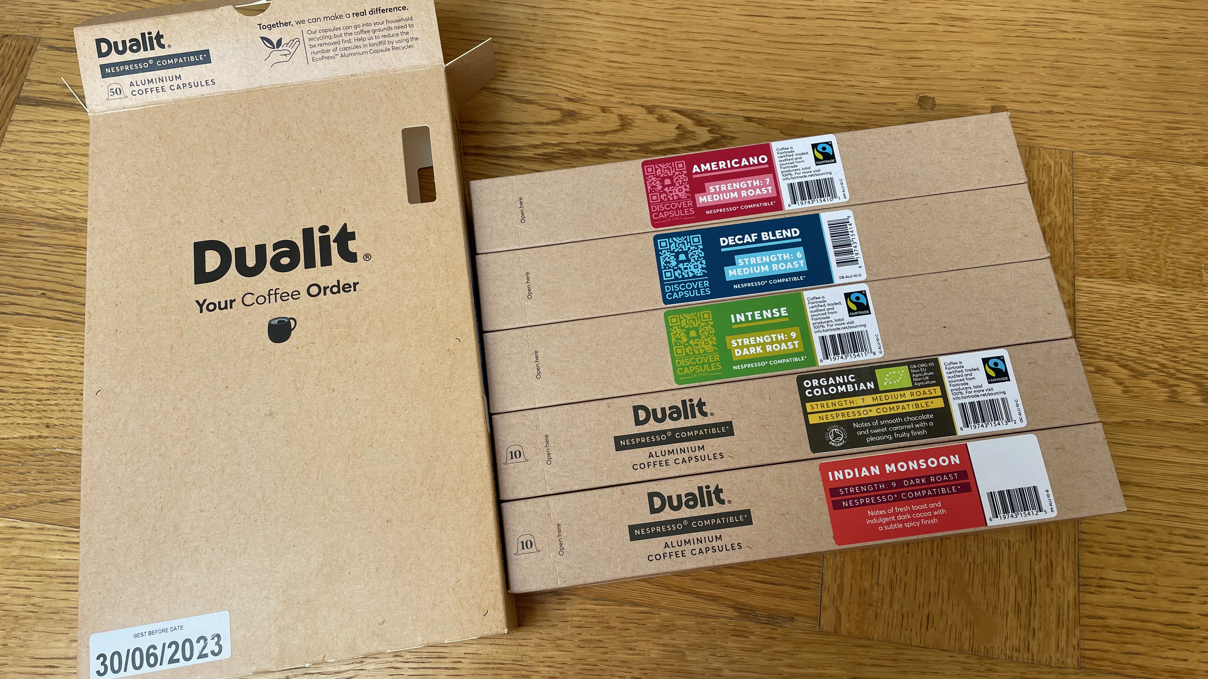Image of Dualit coffee pods