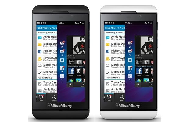 BB10 Z10 smartphones