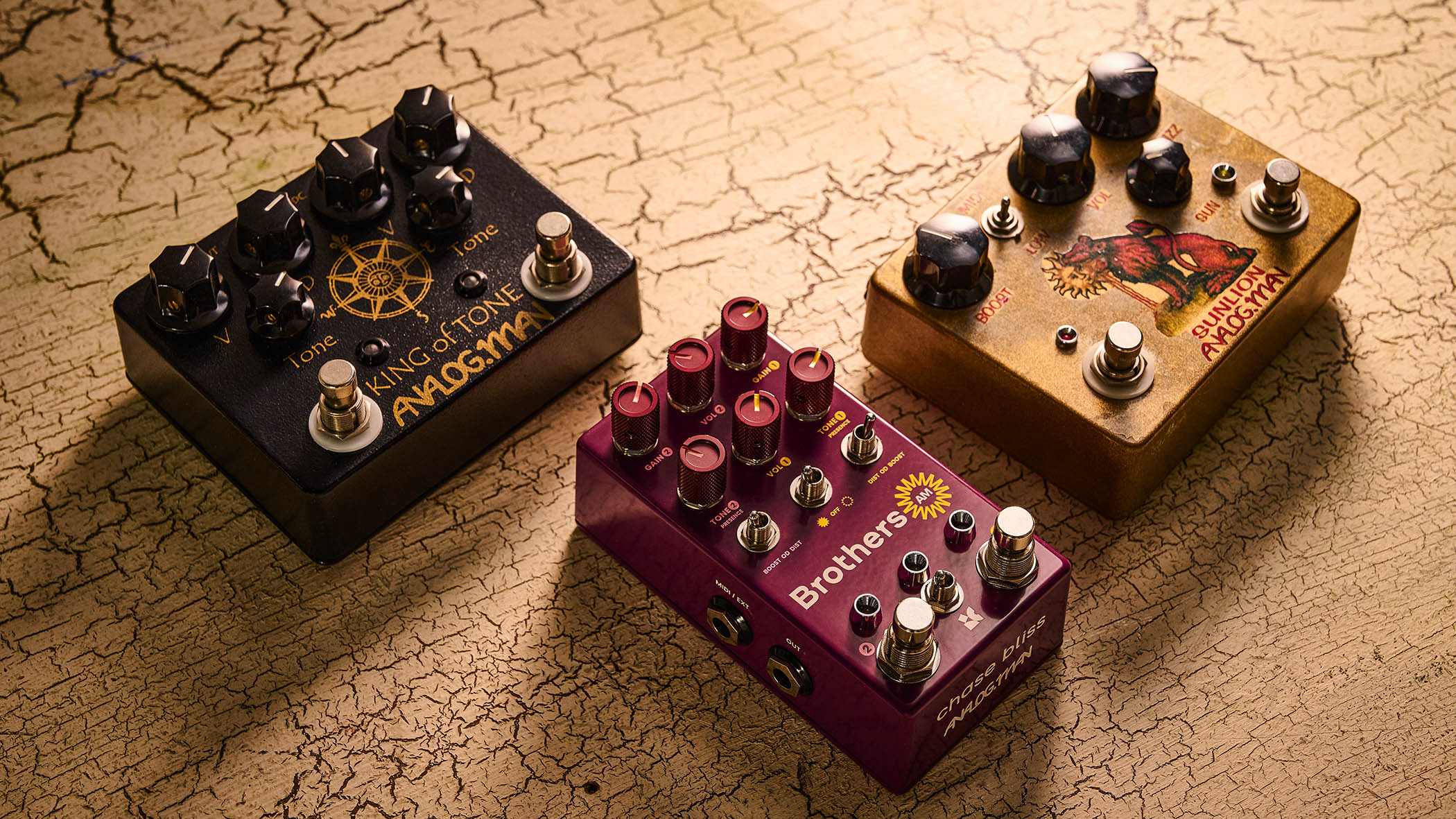 Chase Bliss Brothers AM: the next-gen drive pedal combines the Analog Man King of Tone with Chase Bliss's digital control UI