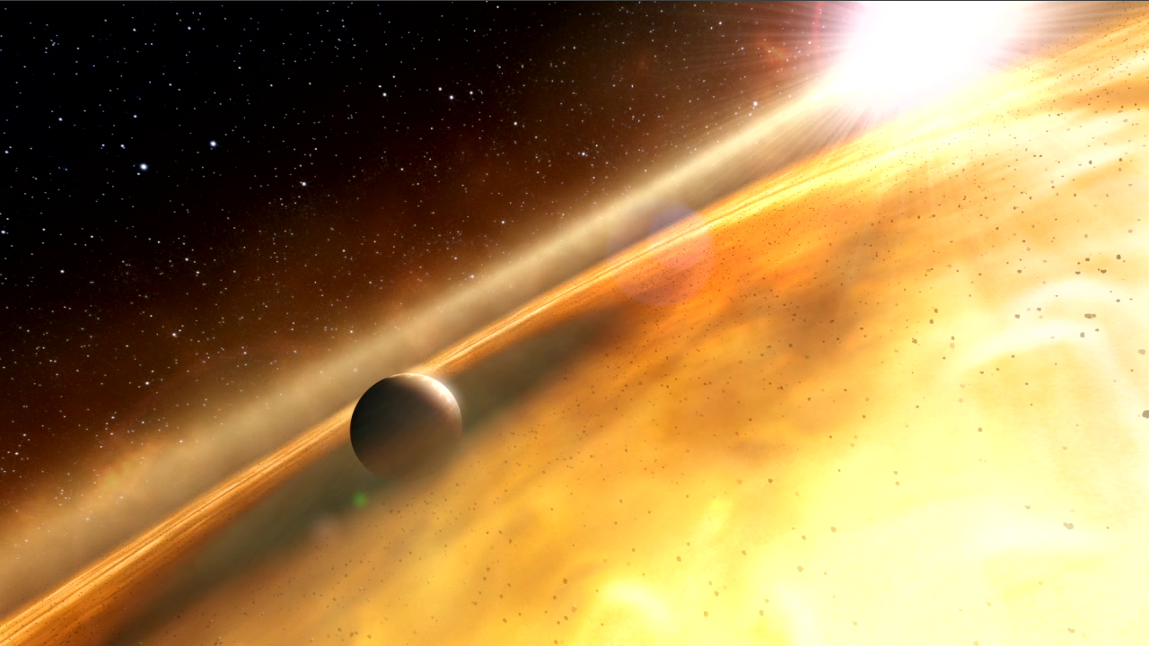 Artist&#039;s Concept of Alien Planet Fomalhaut b