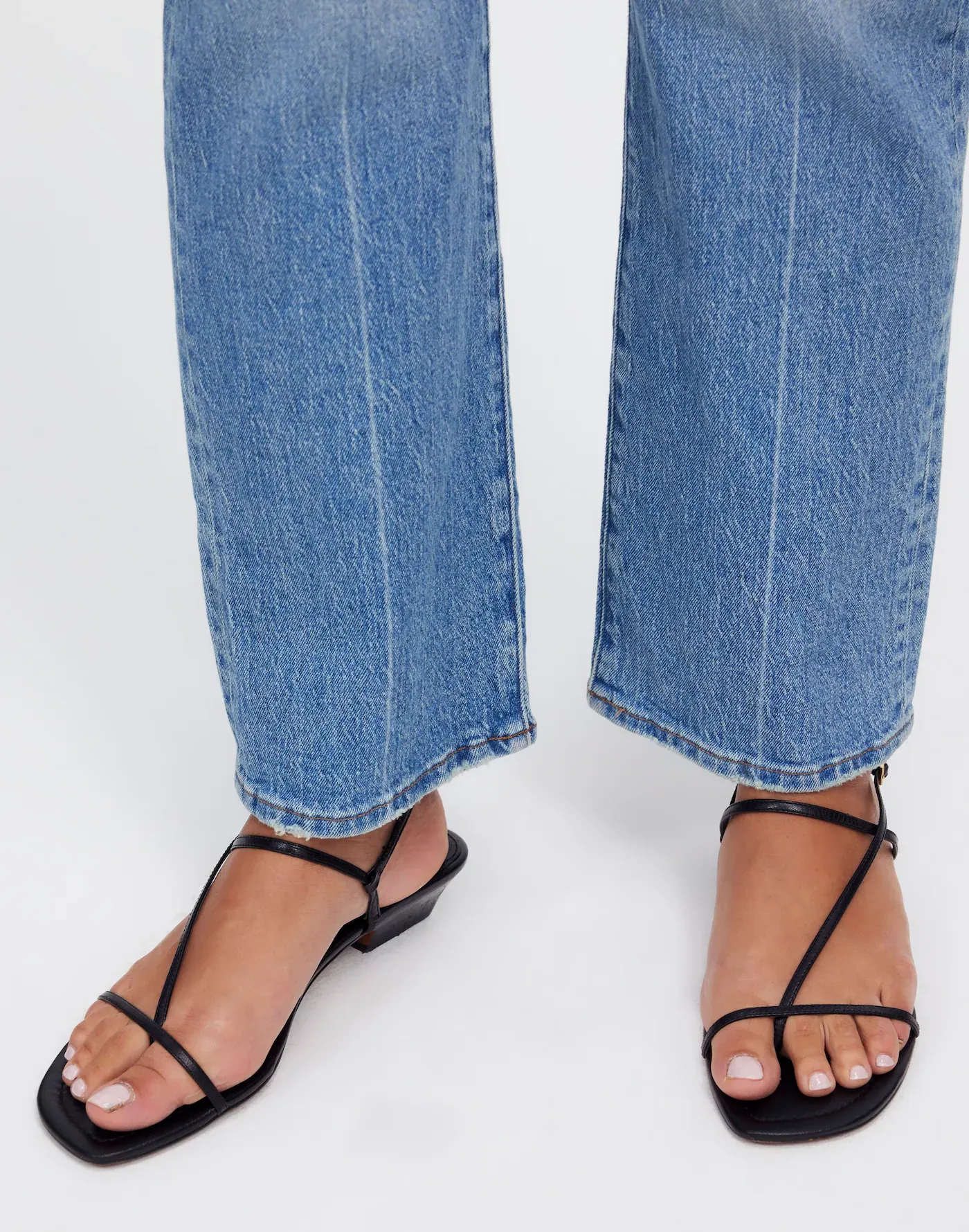 Madewell, The Maycie Asymmetric T-Strap Sandal