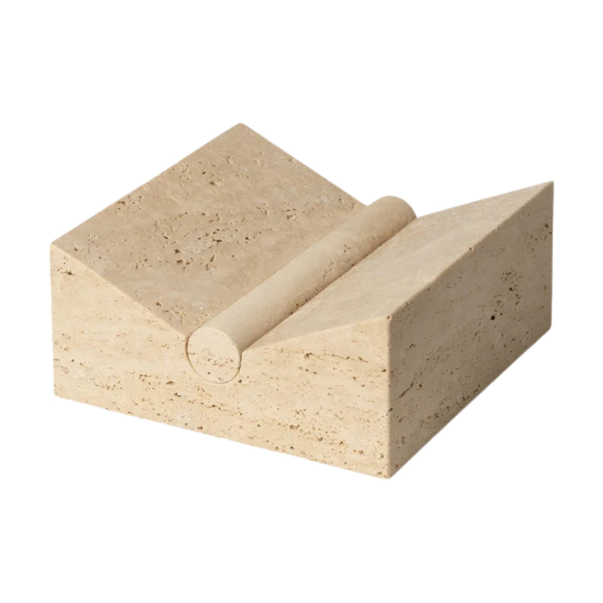 Ferm Living, Travertine Book Stand Tvara