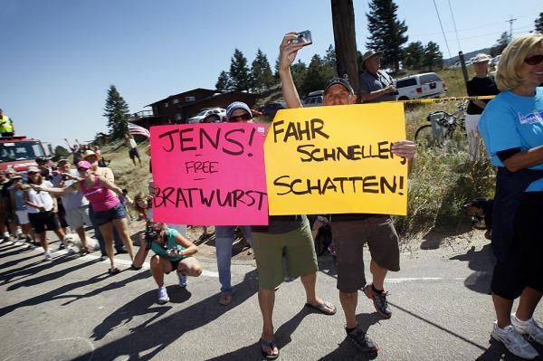 Jens Voigt fans offer encouragement and more