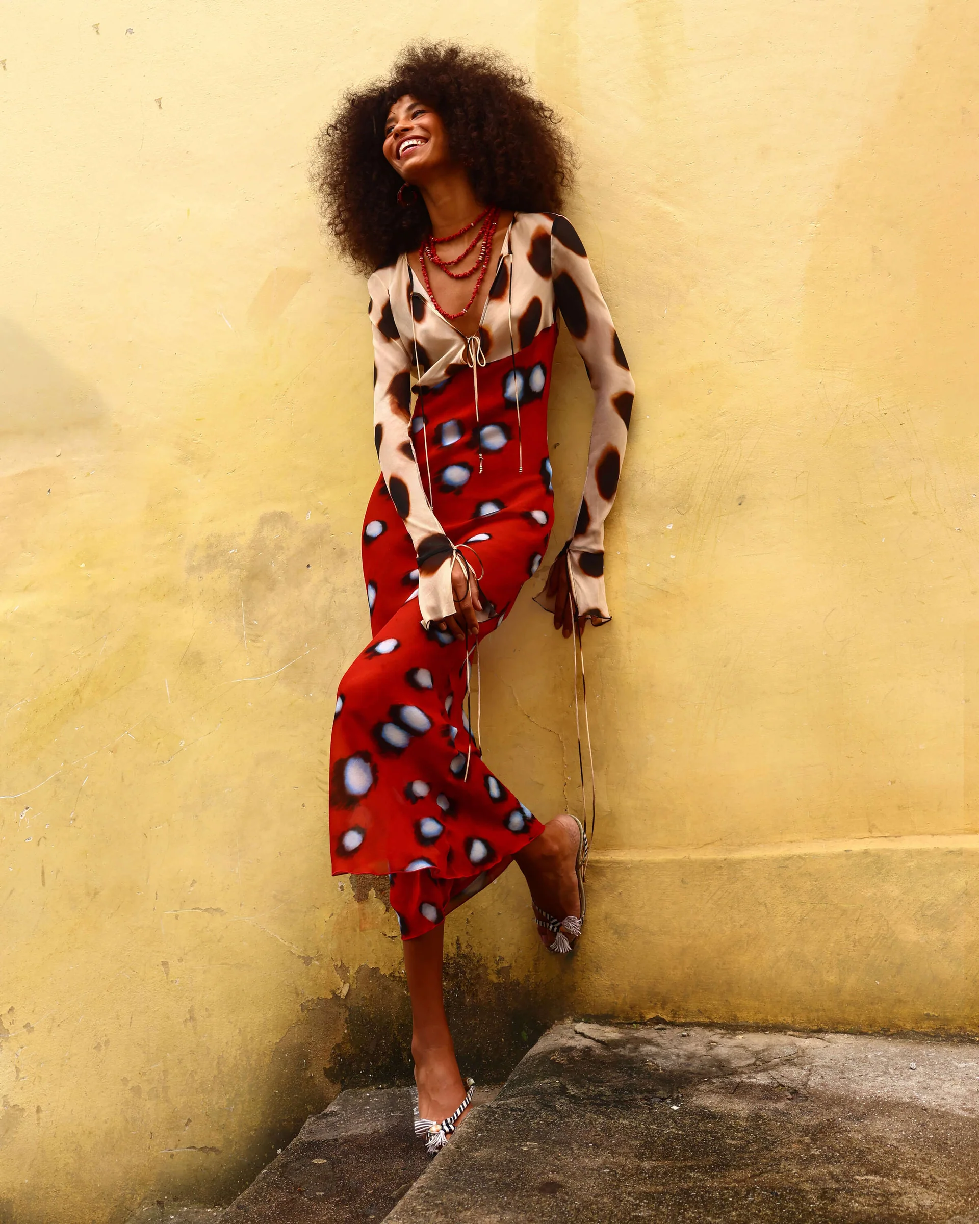 Rat and Boa, Sabine Dress Red