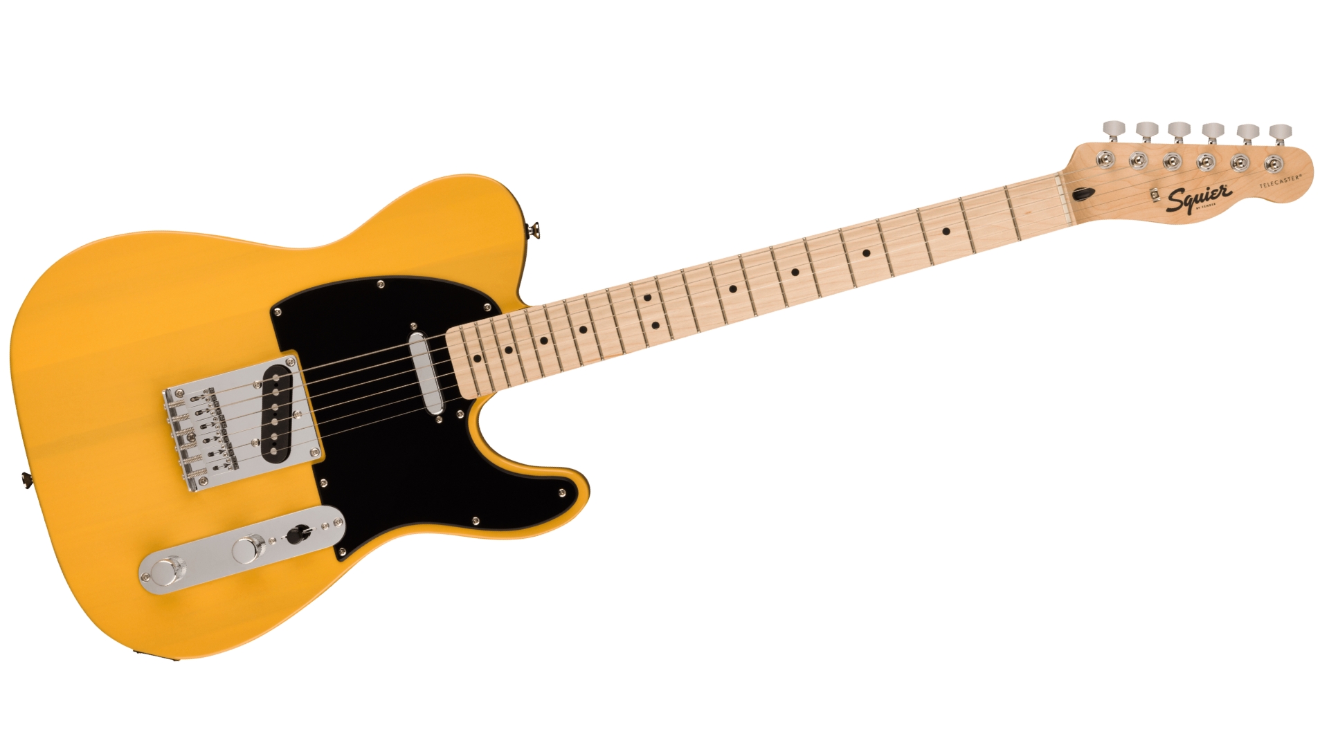 A Squier Sonic Telecaster electric guitar