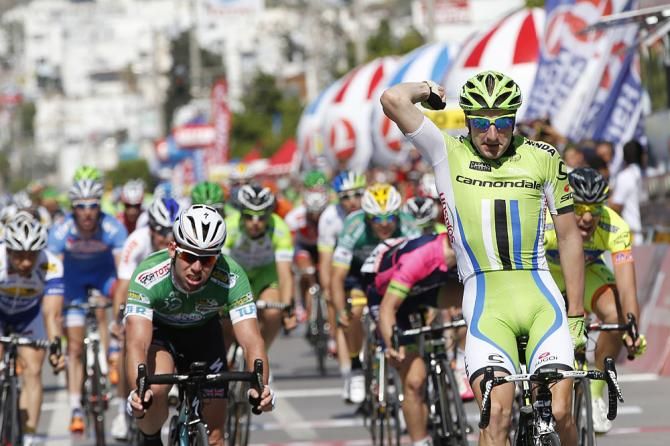Elia Viviani (Cannondale) wins stage 5 at the Tour of Turkey