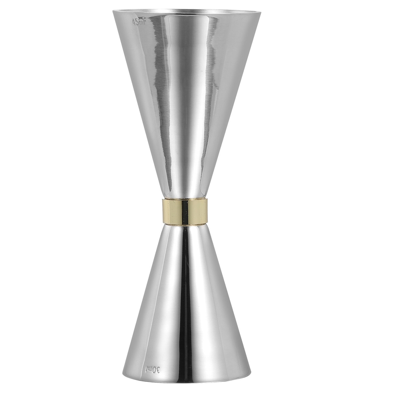 stainless steel cocktail jigger