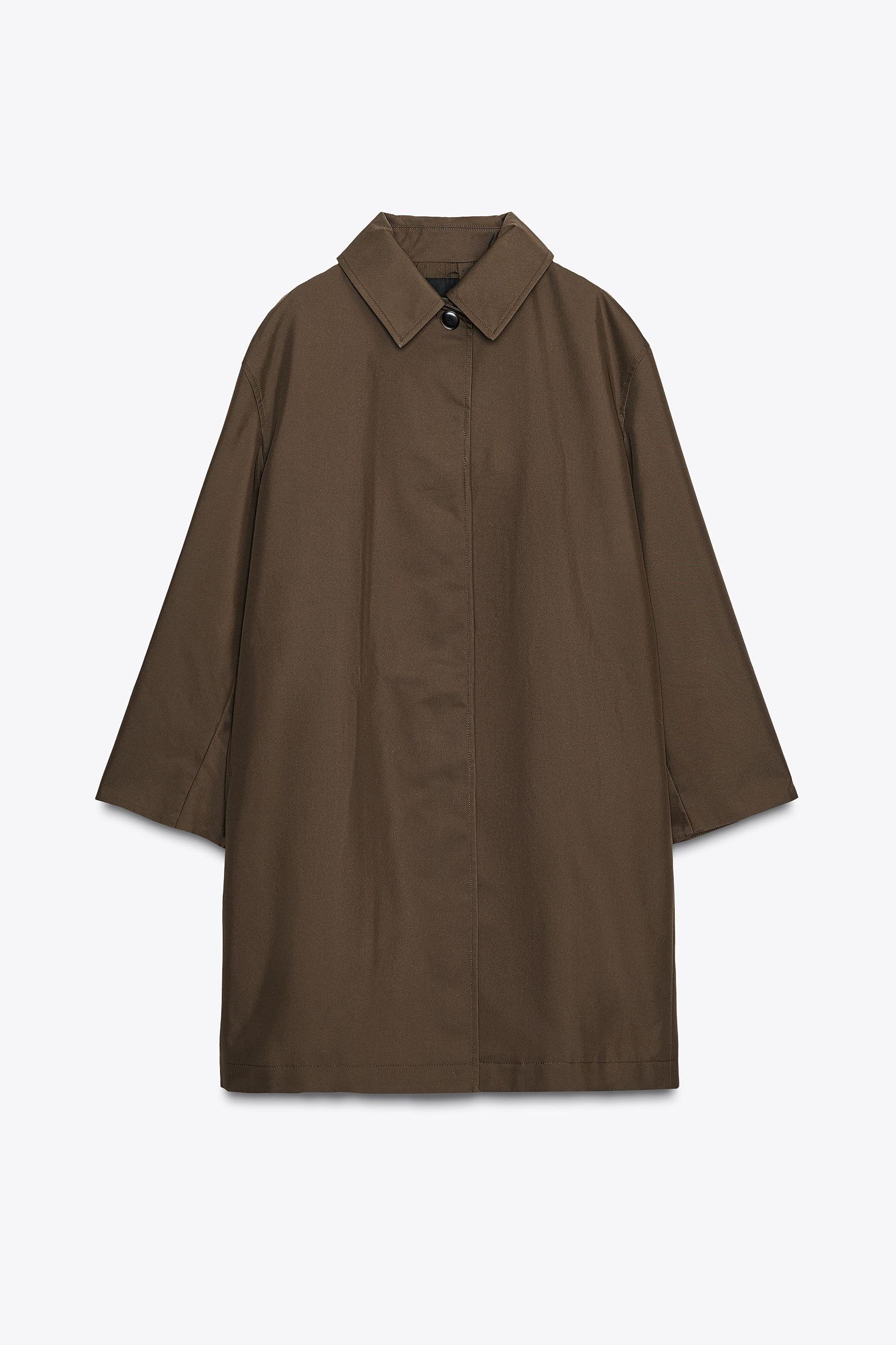 Water Repellent Trench Coat Zw Collection