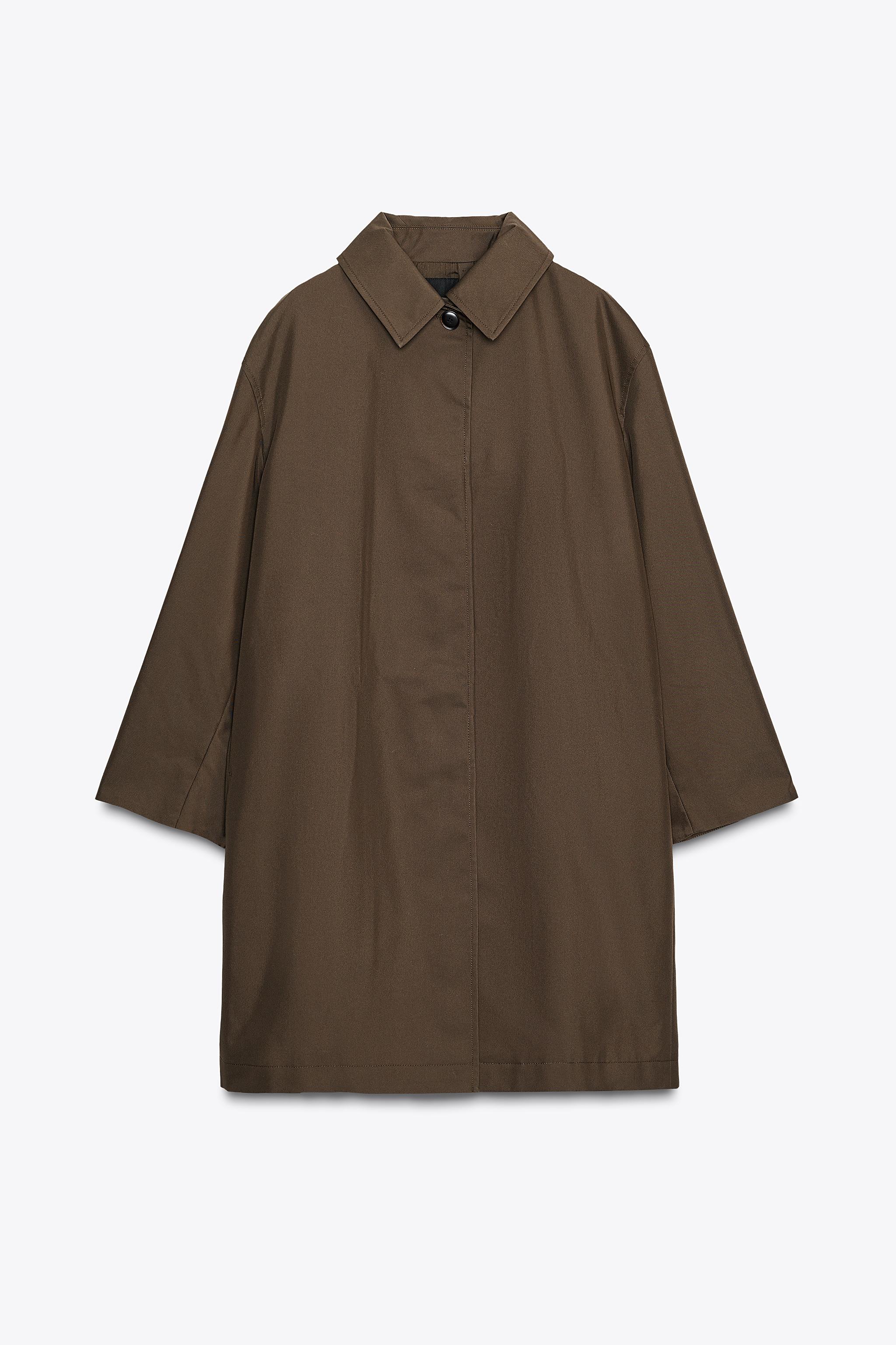 Water Repellent Trench Coat Zw Collection