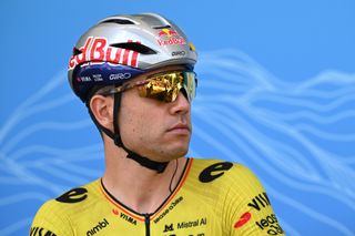 'First attempt to hold my bars again' – Wout van Aert back on the bike as recovery from infection forced which him out of Tour de France continues
