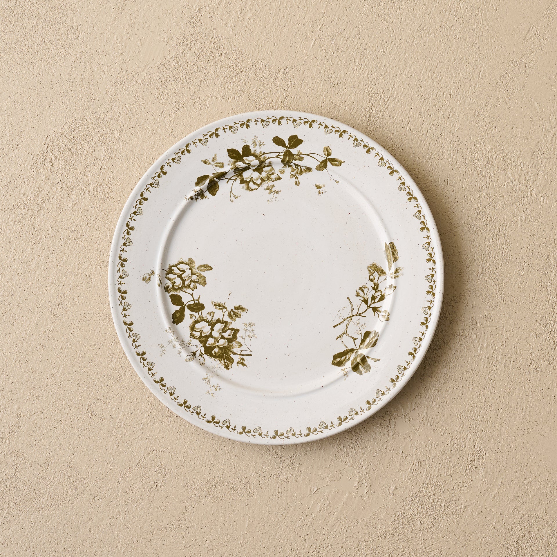 Heirloom Garden Floral Plate - Salad