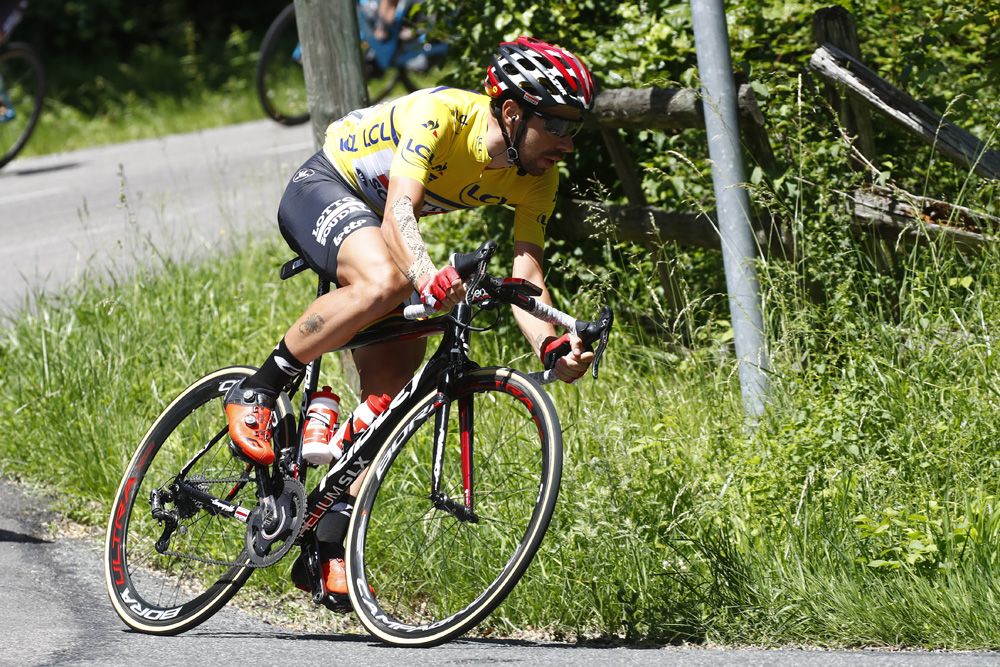 Thomas De Gendt had to give up his yellow jersey