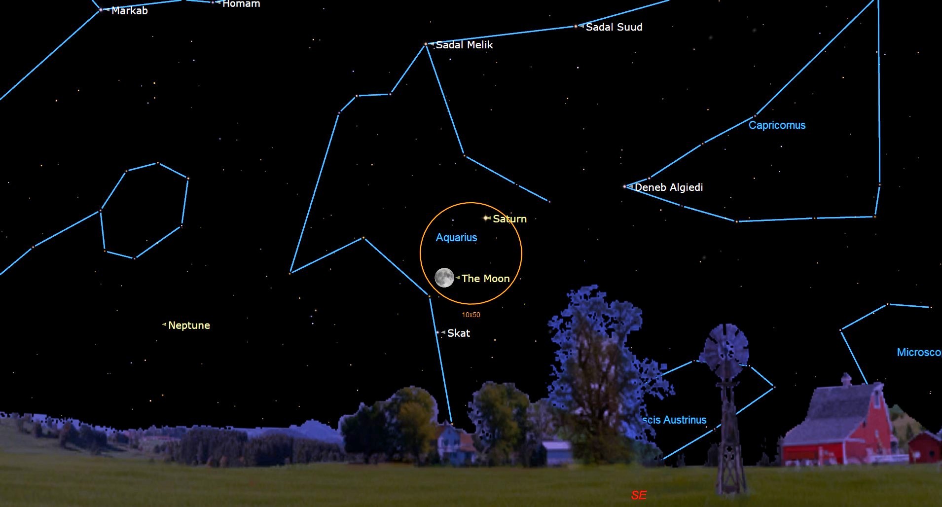 Night sky, October 2023: What you can see tonight [maps]