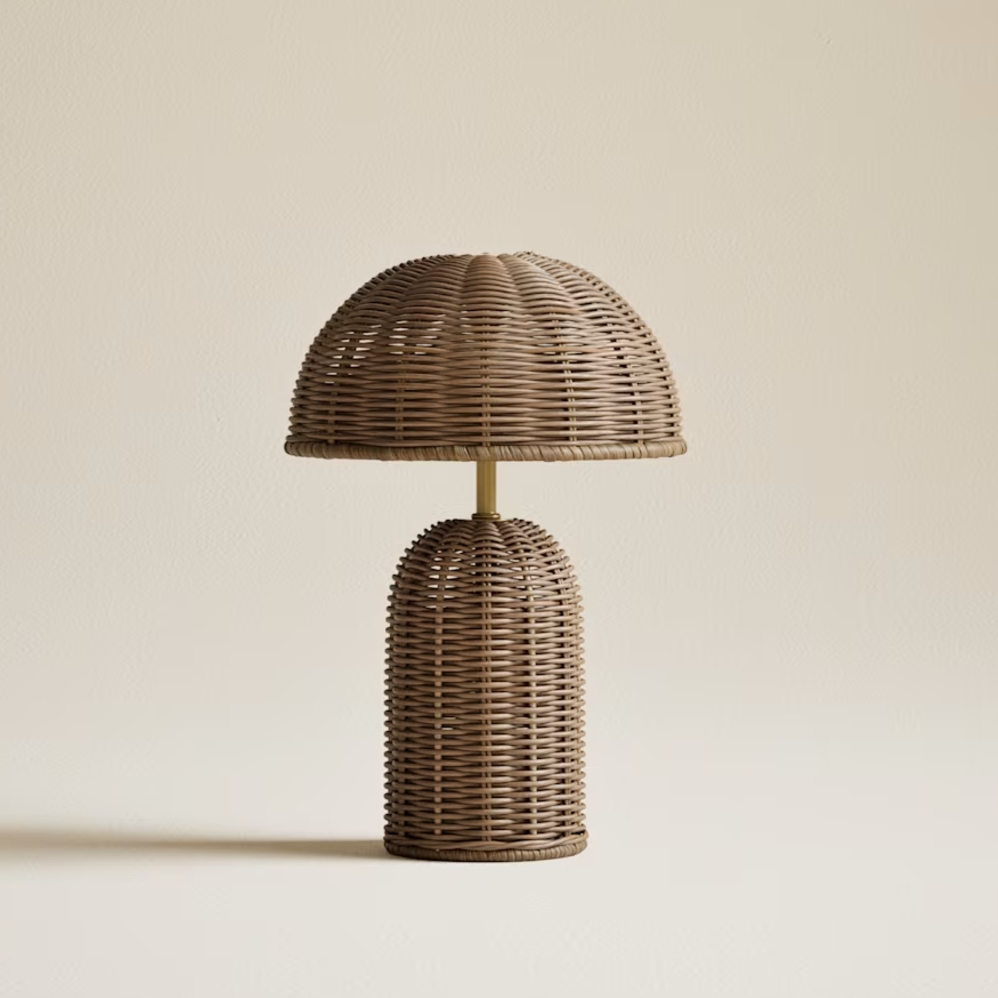 M&amp;amp;S Colby Rechargeable Rattan Table Lamp