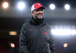 Liverpool manager Jurgen Klopp said he also gets nervous