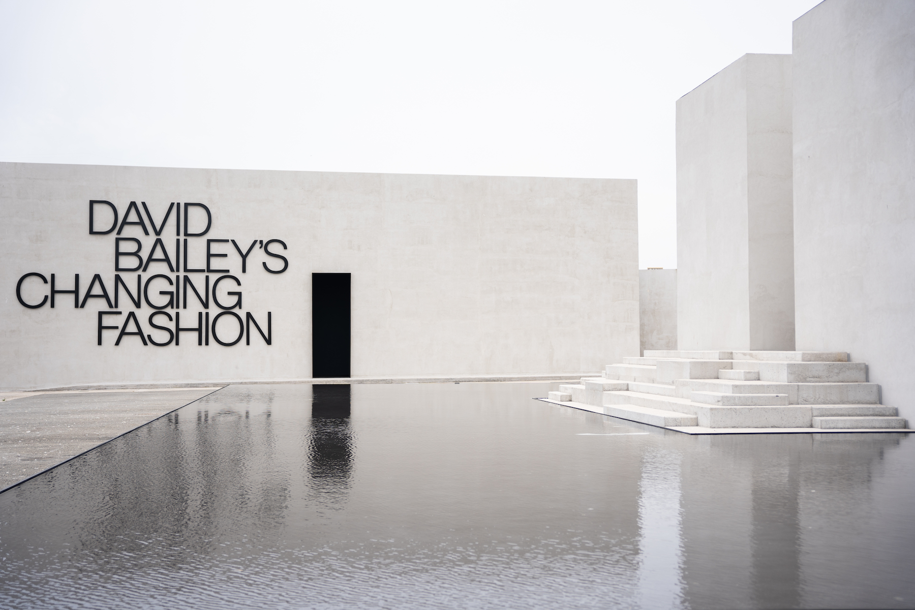 Exhibition View David Bailey's Changing Fashion Retrospective MOP Foundation Spain