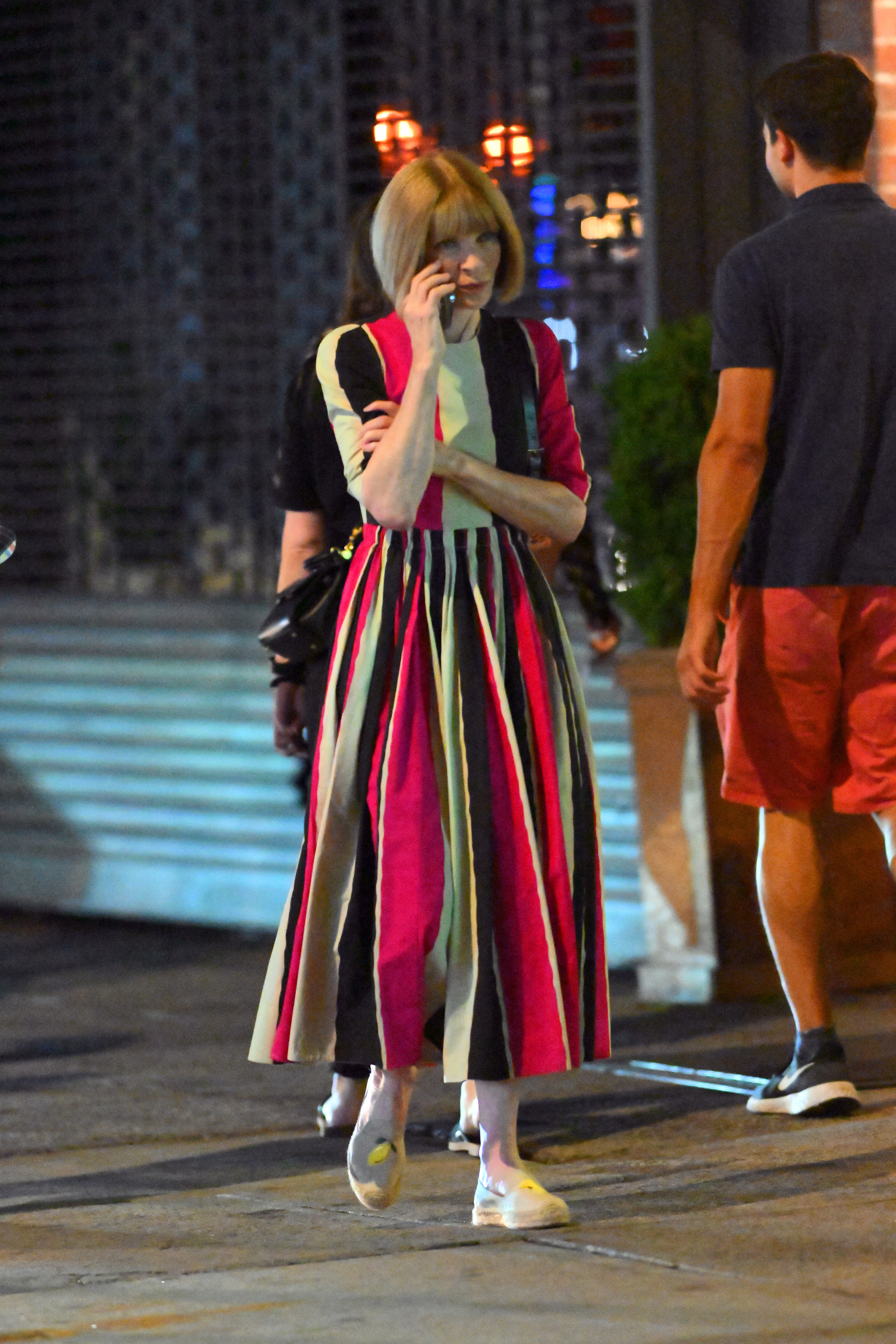 stylish celebrities wearing espadrilles