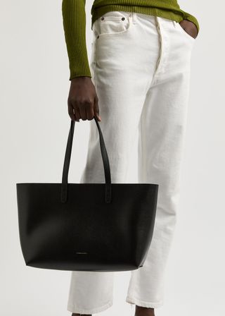 Small Grained Leather Tote