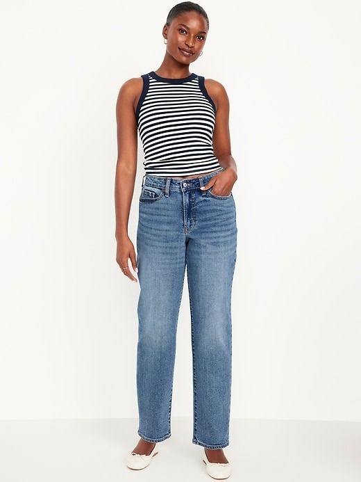 Old Navy , Curvy High-Waisted OG Loose Jeans