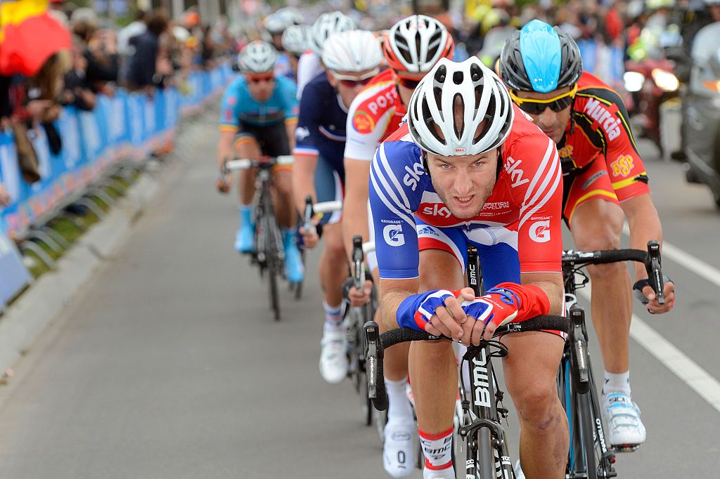 Cumkmings riding for British Cycling