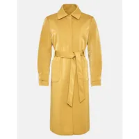 Faux Leather Snake Trench Coat - £103.20 at Warehouse