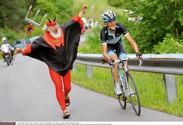 Andy Schleck has some company at the Tour de Suisse