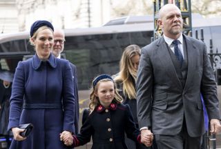 Mike and Zara Tindall