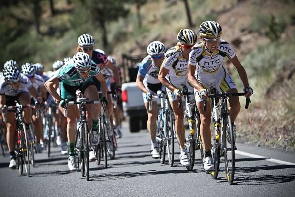 HTC-Columbia's stars lead the chase up Archie Briggs.