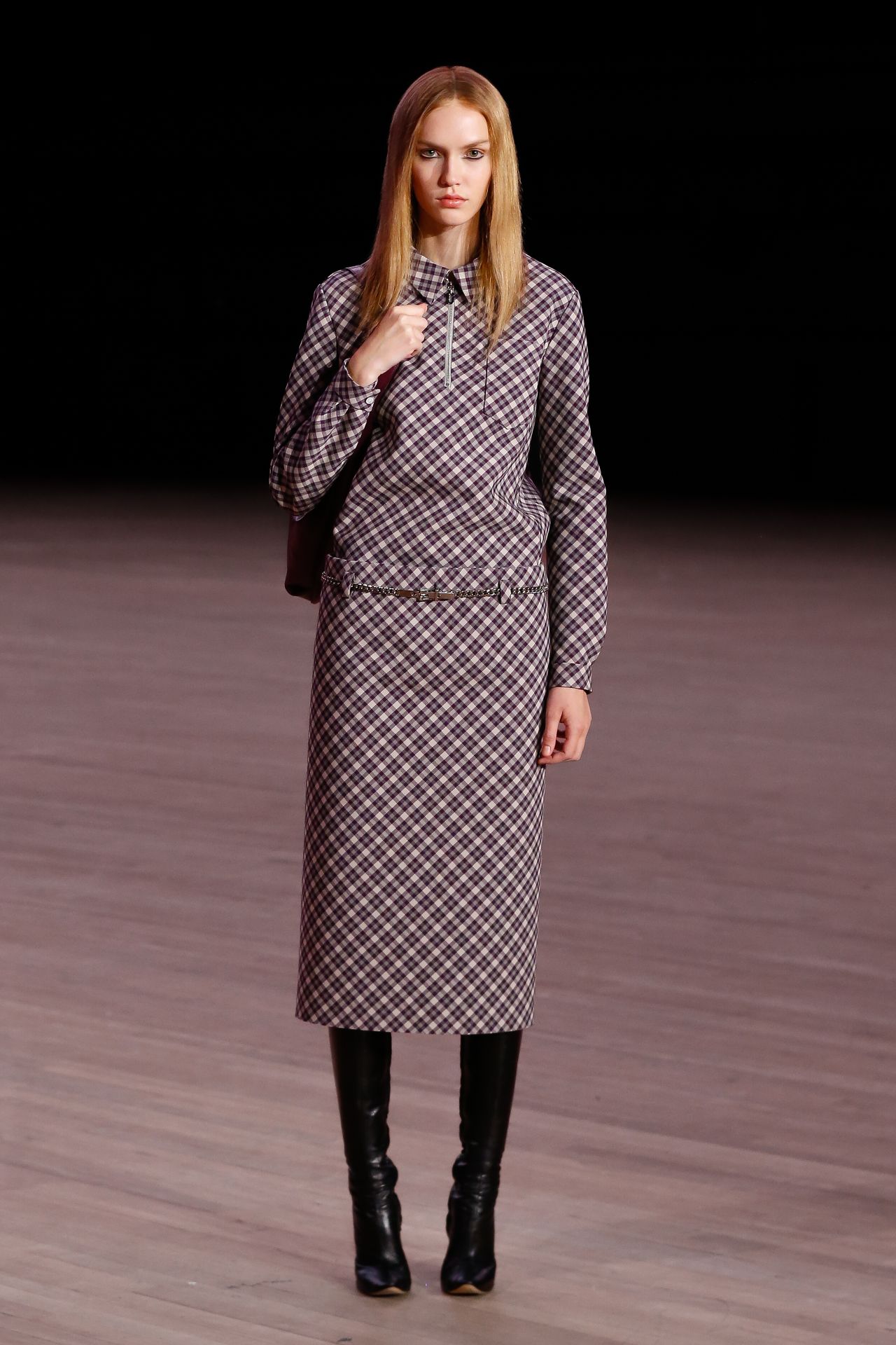 models wear the Marc Jacobs Fall 2026 runway collection at the Park Avenue Armory