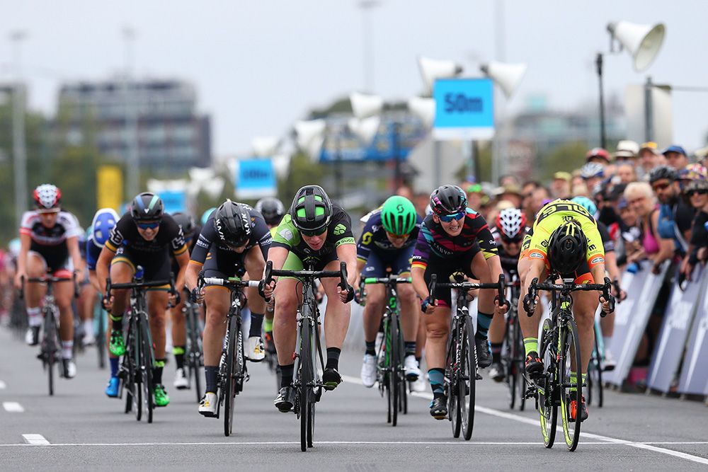 A photo finish was needed to confirm the winner