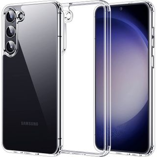 Teloxy Crystal Clear Samsung Galaxy S23 Plus Case
