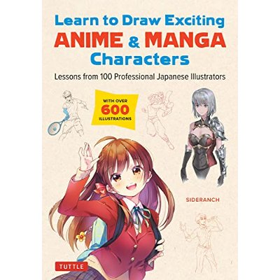 Learn to Draw Exciting Anime and Manga Characters book front cover