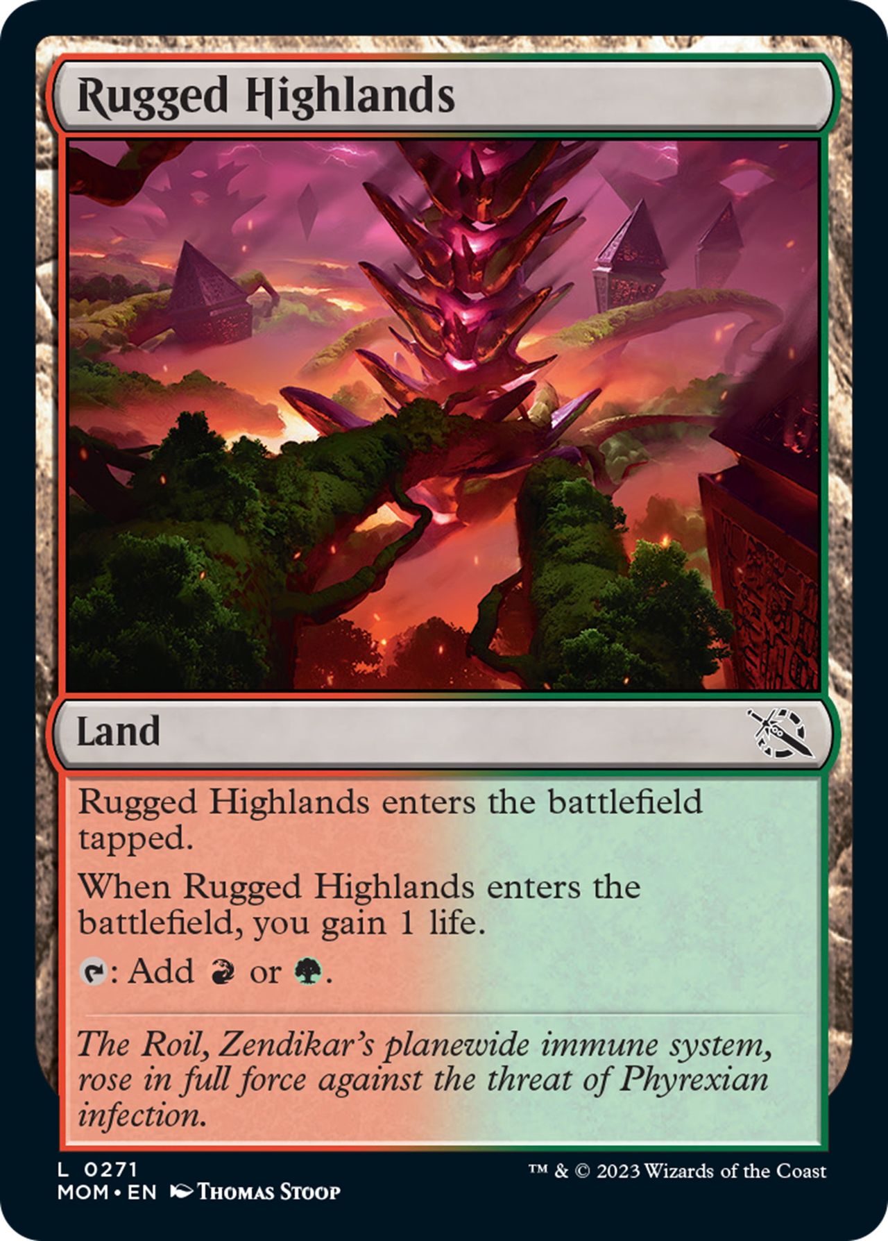 March of the Machine card previews